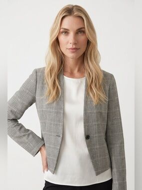 Tristan plaid blazer